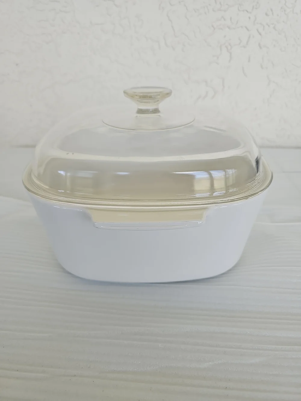 Vintage CorningWare Blue Cornflower Dish With Glass Lid A-5-B 5 Liter